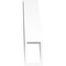 Ekena Millwork 3-in. W x 12-in. D x 12-in. H Traditional Architectural Grade PVC Knee Brace BRCP03X12X12TRA - alternate 6